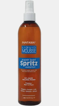 Fantasia liquid mousse hold spritz 10oz