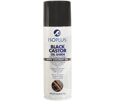 Isoplus Black castor oil sheen w/ coconut oil 9oz