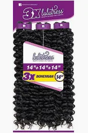 Sensationnel Crochet Braids Lulutress 3X Bohemian 14"