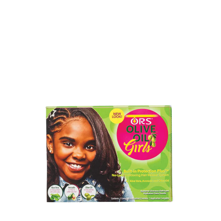 ORS Olive Oil No-Lye Hair Relaxer Girls