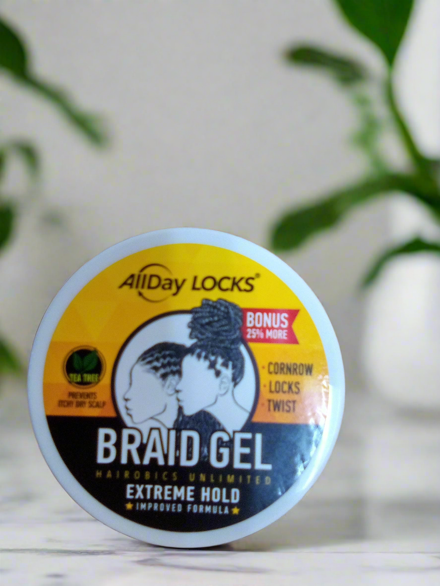 AllDay Locks Braid Gel Extreme hold