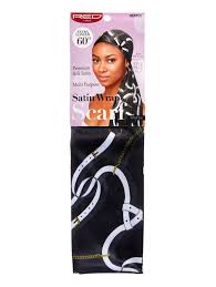 Red by Kiss 60 x 16 Satin Wrap Scarf