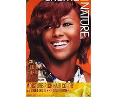 creme of nature c30 red hot burgundy