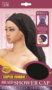 Qfitt Braid jumbo shower cap