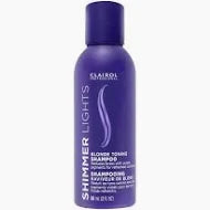 clairol shimmer lights blonde toning shampoo 2oz