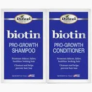 Difeel Biotin Pro-Growth Shampoo and Conditioner pack