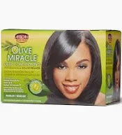 African Pride Olive Miracle Deep Conditioning No-Lye Relaxer