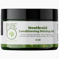 Pure neatbraid conditioning shining gel 8oz